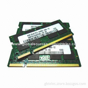 Low density full compatible 256MB*8 200pin DDR2 4GB RAM for laptop with ETT original chips in stock